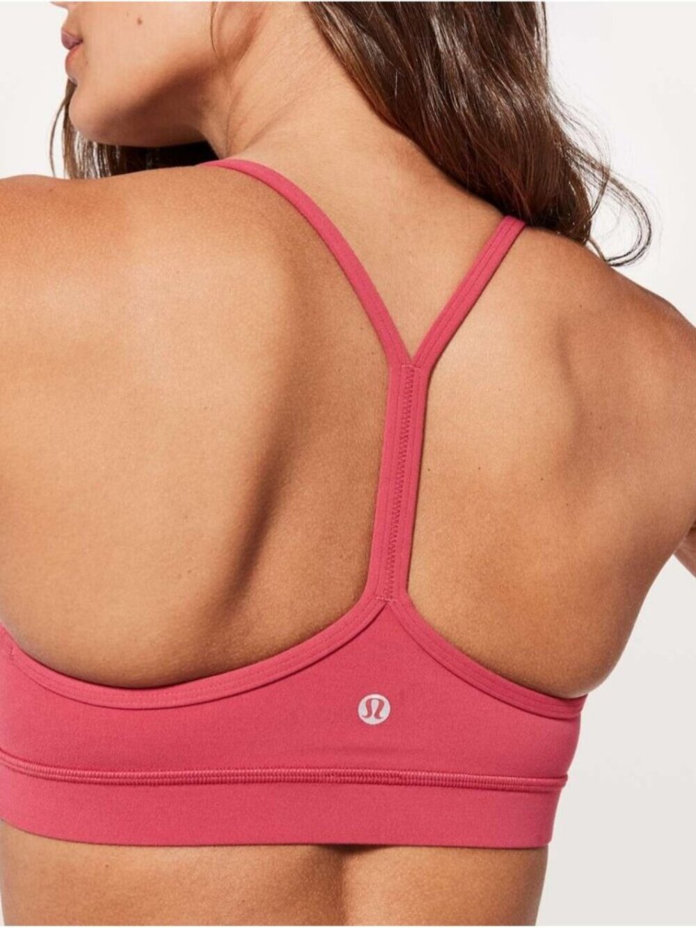 Lululemon Flow Y Bra *Nulu Vintage Rose